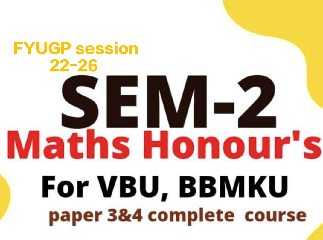 BBMKU Semester 2 Course B.Sc. Maths