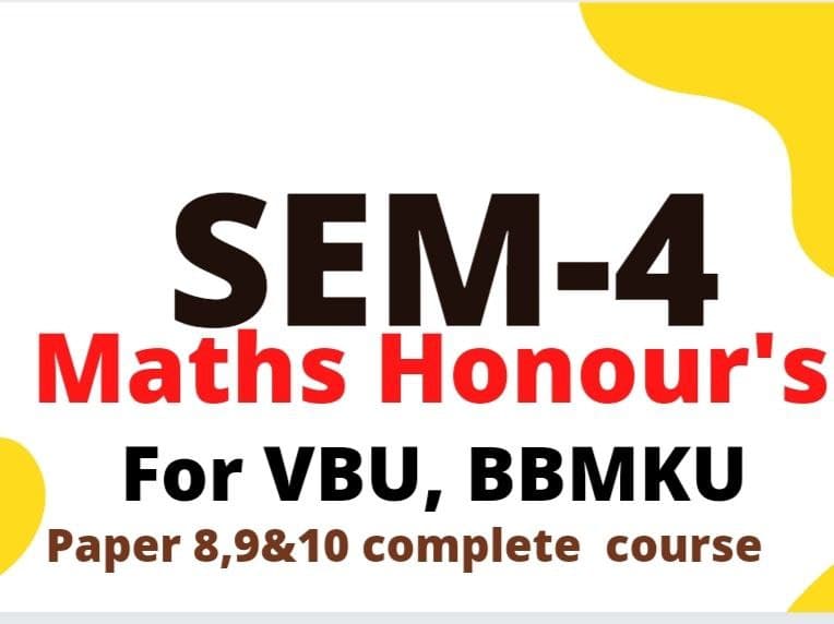 BBMKU Semester 4 Course B.Sc. Maths